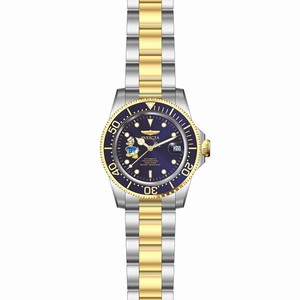 Invicta Blue Dial Stainless Steel Band Watch #24397 (Men Watch)