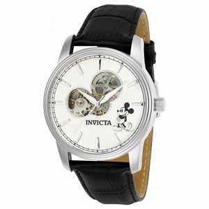 Invicta Silver With Skeletal Display Automatic Watch #24500 (Men Watch)