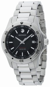 Movado Swiss Quartz Stainless Steel Watch #2600074 (Men Watch)