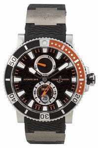 Ulysse Nardin Swiss-Automatic Dial color Black Watch # 263-90-3/92 (Men Watch)