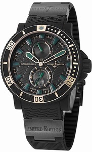 Ulysse Nardin Swiss automatic Dial color Black Watch # 263-92LE-3C/928-RG (Men Watch)