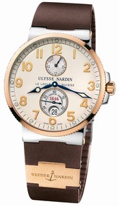 Ulysse Nardin Automatic Chronometer Dial color Ivory Watch # 265-66-3/60 (Women Watch)