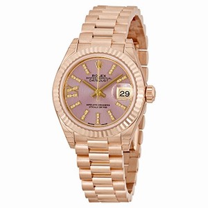 Rolex Automatic Dial color Lilac Watch # 279178LIRSDP (Women Watch)