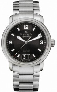 Blancpain Automatic Stainless Steel Black Dial Stainless Steel Band Watch #2850B-1130A-71 (Men Watch)