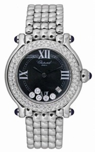Chopard Quartz Stainless Steel Mother Of Pearl Dial Stainless Steel Band Watch #288967-2001 (Women Watch)
