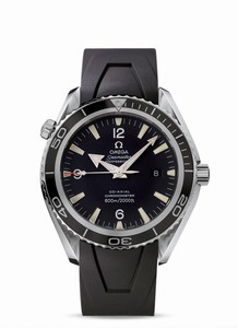 Omega Seamaster Planet Ocean 600M Series Black Rubber Watch # 2900.50.91 (Men Watch)