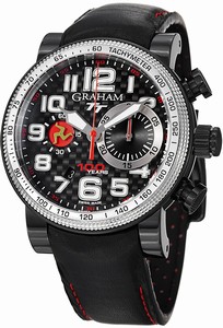 Graham Swiss automatic Dial color Carbon fiber Watch # 2BLUV.B25R (Men Watch)