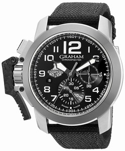 Graham Swiss automatic Dial color Black Watch # 2CCAC.B08A.T12S (Men Watch)