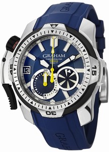 Graham Swiss automatic Dial color Blue Watch # 2CDAV.U01A (Men Watch)