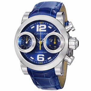 Graham Automatic Dial color Blue Watch # 2SWBS.U04R (Men Watch)