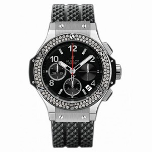Hublot Big Bang Automatic Chronograph Date Black Rubber Watch# 301.SX.130.RX.114 (Men Watch)
