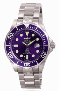 Invicta Automatic Self Wind Stainless Steel Watch #3045 (Watch)