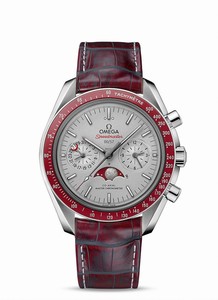 Omega Speedmaster Co-Axial Master Chronometer Moonphase Chronograph Leather Limited Edition Watch# 304.93.44.52.99.001 (Men Watch)