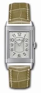 Jaeger LeCoultre Quartz Dial color Silver Guilloche with Black Transferred Numerals Watch # 3208420 (Women Watch)