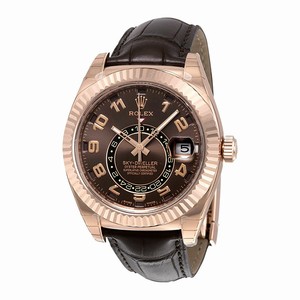 Rolex Automatic Dial color Brown Watch # 326135 (Men Watch)