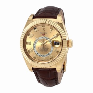 Rolex Automatic Dial color Champagne Watch # 326138 (Men Watch)