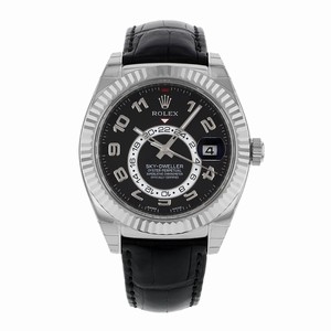 Rolex Automatic Self Wind Dial color Black Watch # 326139 (Men Watch)
