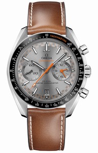 Omega Speedmaster Automatic Co-Axial Master Chronometer Chronograph Brown Leather Watch# 329.32.44.51.06.001 (Men Watch)