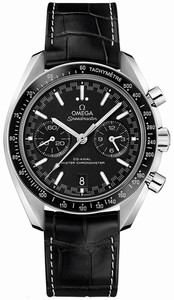 Omega Speedmaster Automatic Co-Axial Master Chronometer Chronograph Leather Watch# 329.33.44.51.01.001 (Men Watch)