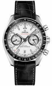 Omega Speedmaster Automatic Co-Axial Master Chronometer Chronograph Black Leather Watch# 329.33.44.51.04.001 (Men Watch)