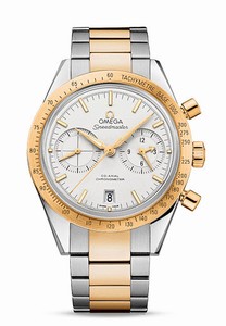Omega Speedmaster '57 Co-Axial Chronograph Date 18k Yellow Gold and Stainless Steel Watch# 331.20.42.51.02.001 (Men Watch)