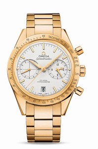Omega Speedmaster '57 Co-Axial Automatic Chronometer Chronograph Date 18k Yellow Gold Watch# 331.50.42.51.02.001 (Men Watch)