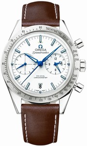 Omega Speedmaster Co-Axial Chronometer Chronograph Date Titanium Case Brown Leather Watch# 331.92.42.51.04.001 (Men Watch)