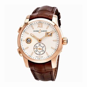 Ulysse Nardin Automatic Dial color Eggshell Watch # 3346-126/90 (Men Watch)