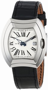 Bedat & Co Swiss quartz Dial color Silver Watch # 334.010.101 (Women Watch)