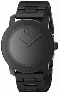 Movado Swiss quartz Dial color Black Watch # 3600047 (Men Watch)