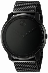 Movado Swiss quartz Dial color Black Watch # 3600261 (Men Watch)