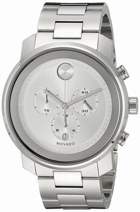 Movado Swiss quartz Dial color Silver Watch # 3600276 (Men Watch)