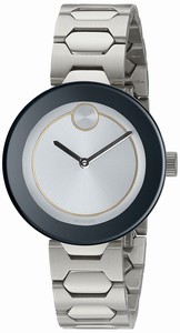 Movado Swiss quartz Dial color Silver Watch # 3600381 (Women Watch)