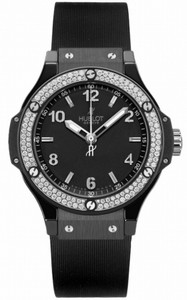 Hublot Big Bang Automatic Arabic Numerals Bezel decorated with 0.87ct Diamonds Watch # 361.CV.1270.RX.1104 (Women Watch)