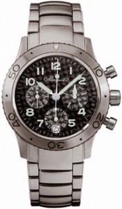 Breguet Automatic Titanium Black Dial Titanium Band Watch #3820TI-K2-TW9 (Men Watch)