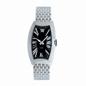 Bedat & Co Quartz Black Watch #384.011.300 (Women Watch)