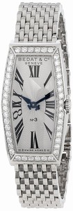 Bedat & Co Quartz Dial color Silver Watch # 386.031.600 (Women Watch)