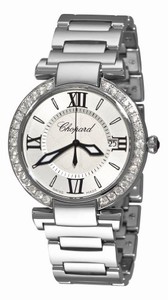 Chopard Imperiale Quartz Analog Date Diamond Bezel Stainless Steel Watch# 388532-3004 (Women Watch)