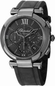 Chopard Imperiale Automatic Chronograph Date Black Rubber Watch# 388549-3007 (Men Watch)