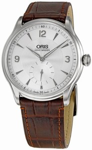 Oris Automatic Self-wind Stainless Steel Watch #39675804051LS (Men Watch)