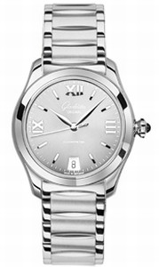 Glashutte Original Automatic Stainless Steel Silver Dial Stainless Steel Brushed & Polished Band Watch #39-22-02-02-34 (Women Watch)