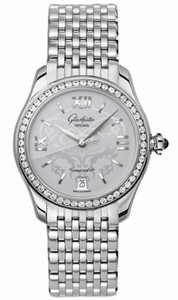 Glashutte Original Automatic Stainless Steel Silver Dial Stainless Steel Band Watch #39-22-03-22-14 (Women Watch)
