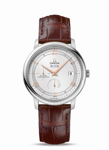 Omega De Ville Prestige Co-Axial Chronometer 48 Hours Power Reserve Brown Leather Watch# 424.13.40.21.02.002 (Men Watch)