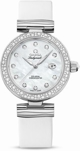 Omega Mother of Pearl Automatic Self Winding Watch # 425.37.34.20.55.002 (Women Watch)