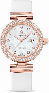 Omega Mother of Pearl Automatic Self Winding Watch # 425.67.34.20.55.008 (Women Watch)