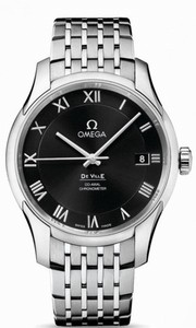 Omega 41mm Automatic Co-Axial Chronometer Black Dial Stainless Steel Case With Stainless Steel Bracelet Watch #431.10.41.21.01.001 (Men Watch)
