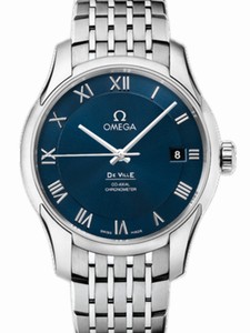 Omega 41mm Automatic Co-Axial Chronometer Blue Dial Stainless Steel Case With Stainless Steel Bracelet Watch #431.10.41.21.03.001 (Men Watch)