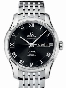 Omega 41mm Automatic Annual Calendar Black Dial Stainless Steel Case With Stainless Steel Bracelet Watch #431.10.41.22.01.001 (Men Watch)