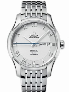 Omega 41mm Automatic Annual Calendar Silver Dial Stainless Steel Case With Stainless Steel Bracelet Watch #431.10.41.22.02.001 (Men Watch)
