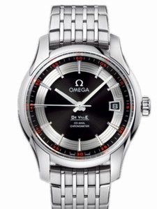 Omega 41mm Automatic Hour Vision Black Dial Stainless Steel Case With Stainless Steel Bracelet Watch #431.30.41.21.01.001 (Men Watch)
